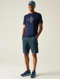 Ruwan Pure Cotton Cargo Shorts