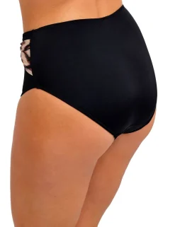 Sabana Striped High Waisted Bikini Bottoms