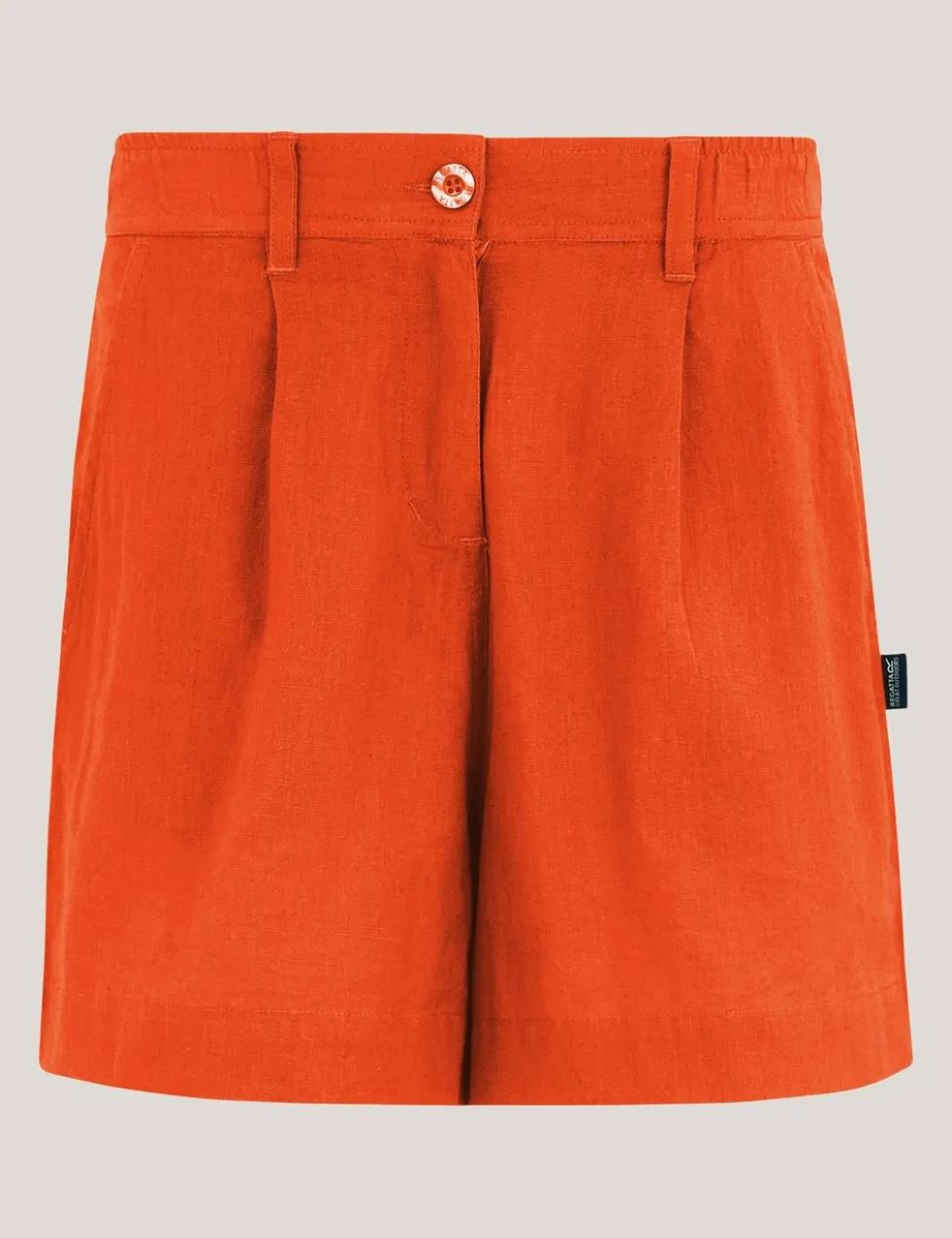 Sabelle Lyocell Blend Pleat Front Shorts