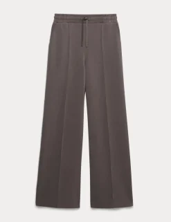 Sand Wash High Waisted Wide Leg Joggers
