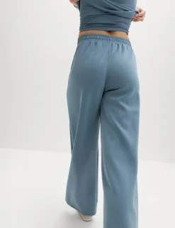 Sand Wash High Waisted Wide Leg Joggers
