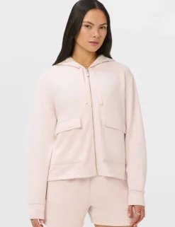 Sand Wash Modal Blend Cropped Hoodie