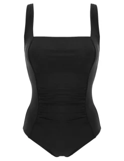 Santa Barbara Petite Fit Ruched Tummy Control Swimsuit
