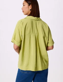Sasha Collared V-Neck Shirt
