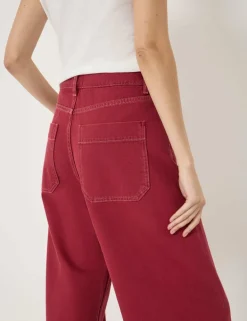 Saskia Mid Rise Barrel Jeans