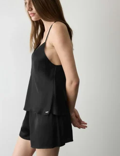 Satin Cami Shortie Pyjama Set