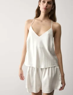 Satin Cami Shortie Pyjama Set
