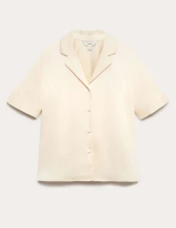 Satin Collared Shirt
