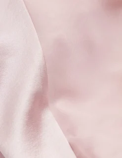 Satin Diagonal Waist Maxi Dress