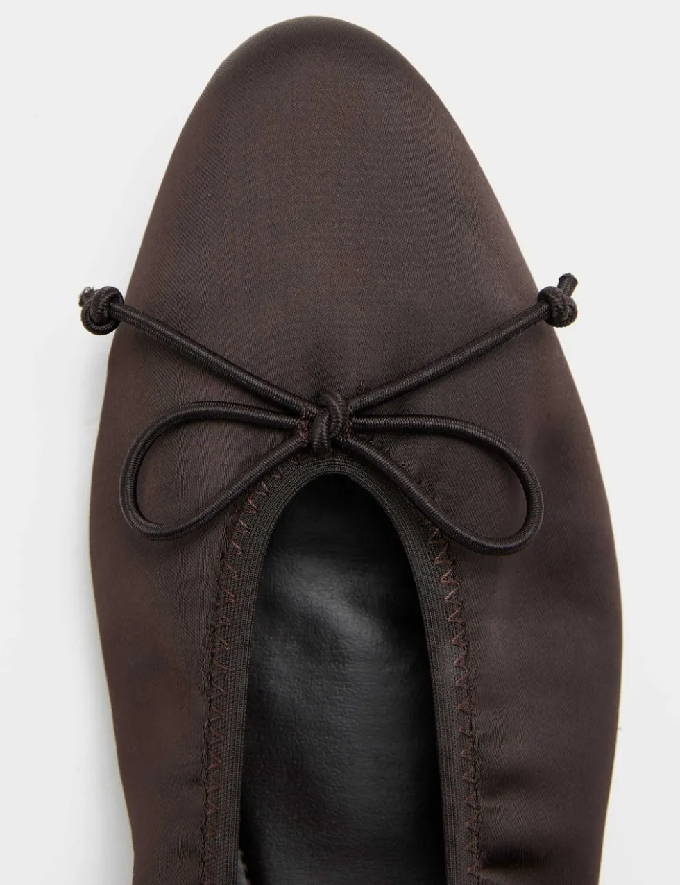 Satin Flat Ballet Pumps