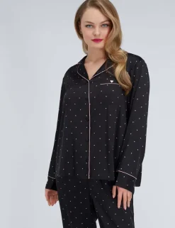 Satin Heart Pyjama Set
