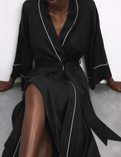 Satin Long Wrap