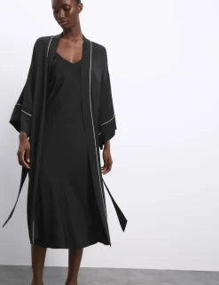 Satin Long Wrap