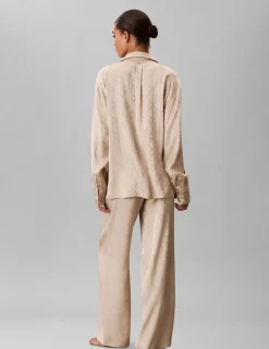 Satin Printed Pyjama Set