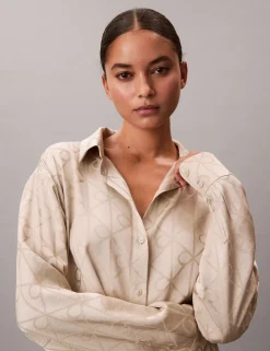 Satin Printed Pyjama Set