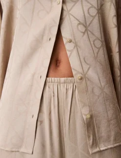 Satin Printed Pyjama Set