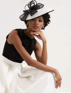 Satin Ruffle Midi Skater Dress