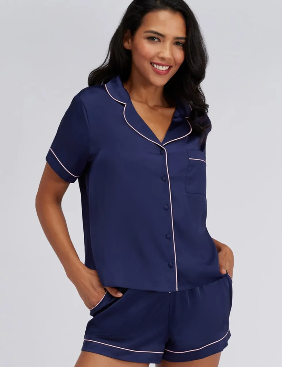 Satin Short Pyjama Set