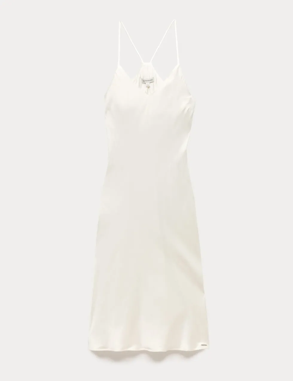 Satin Strappy Long Chemise