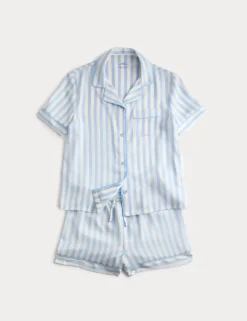 Satin Striped Pyjamas (3-16 Yrs)