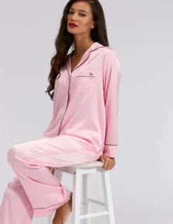 Satin Wide Leg Pyjama Bottoms