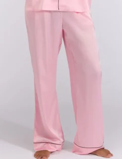 Satin Wide Leg Pyjama Bottoms
