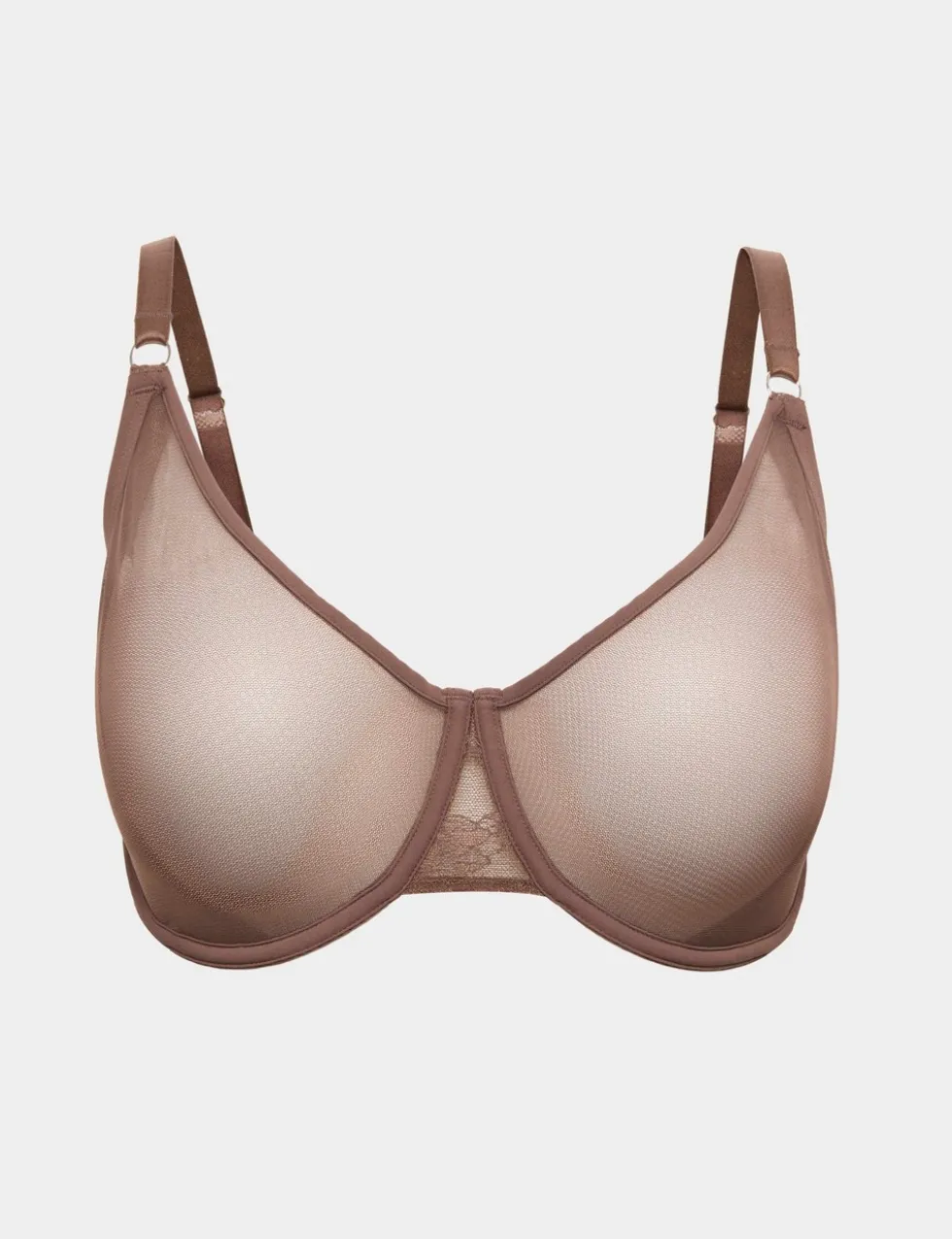 Savannah Lace Non Pad Wired Demi Bra F+