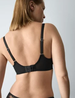 Savannah Lace Non Pad Wired Demi Bra F+