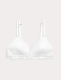 Savannah Lace Non Wired Plunge Bra (A-E)