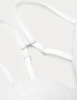 Savannah Lace Non Wired Plunge Bra (A-E)