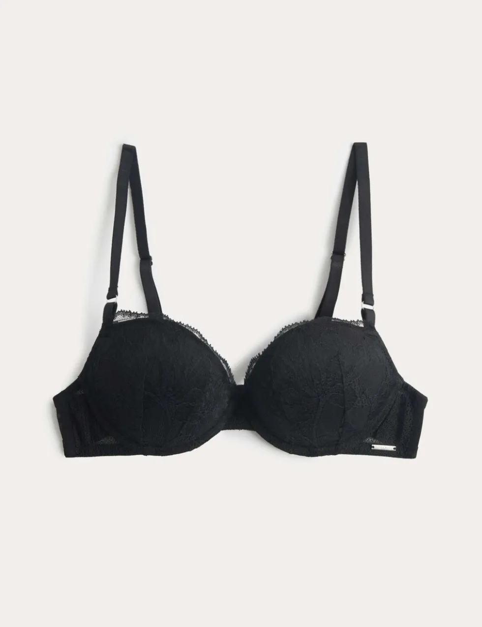 Savannah Lace Wired Push-Up Balcony Bra (A-E)