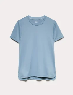 Scoop Neck Fitted T-Shirt