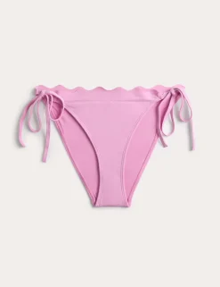 Sculpt Scallop Tie Side Bikini Bottoms