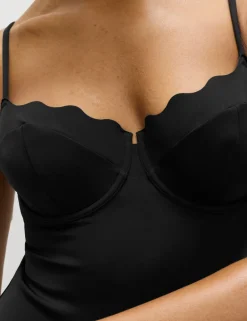 Sculpt Wired Scallop Swimsuit