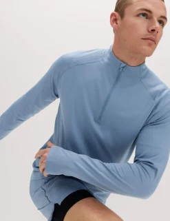 Seamfree Half Zip Sports Top