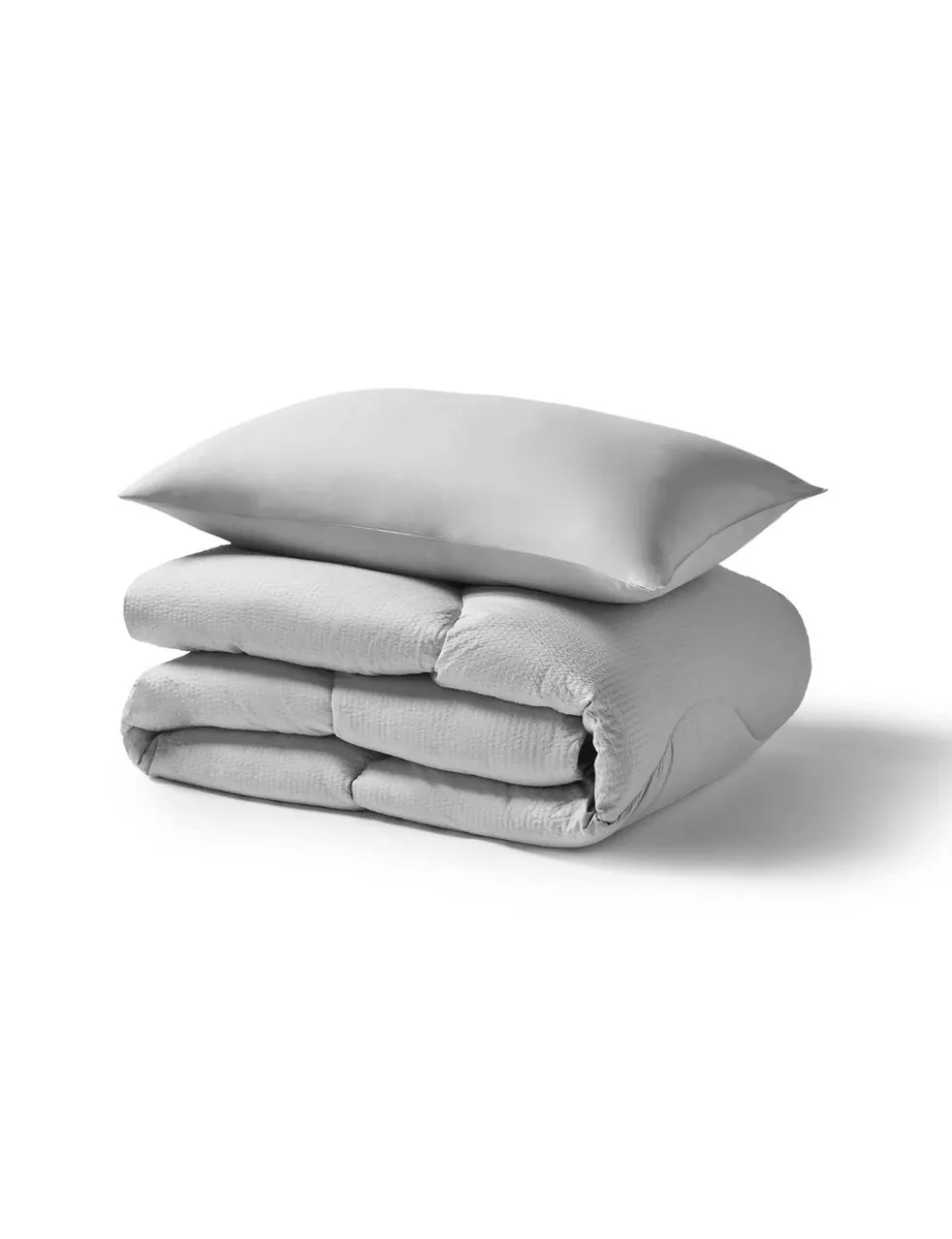 Seersucker 10.5 Tog Coverless Duvet Set