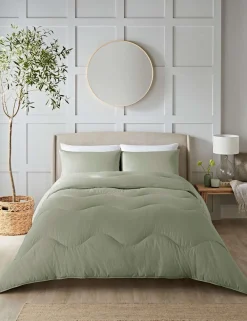 Seersucker 4.5 Tog Coverless Duvet Set
