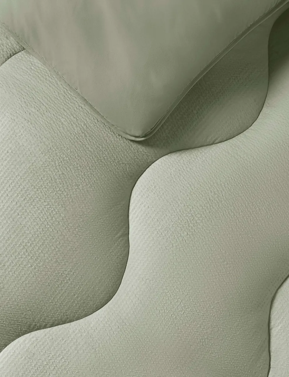 Seersucker 4.5 Tog Coverless Duvet Set