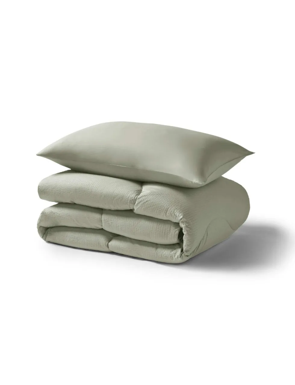 Seersucker 4.5 Tog Coverless Duvet Set