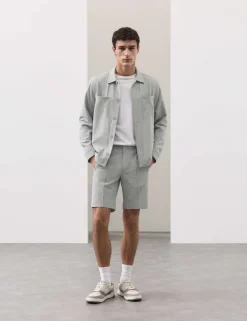Seersucker Overshirt