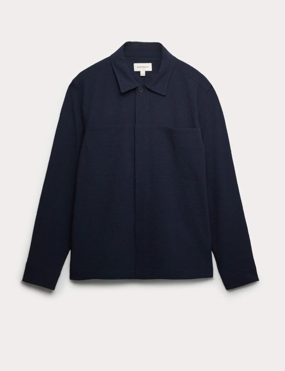 Seersucker Overshirt