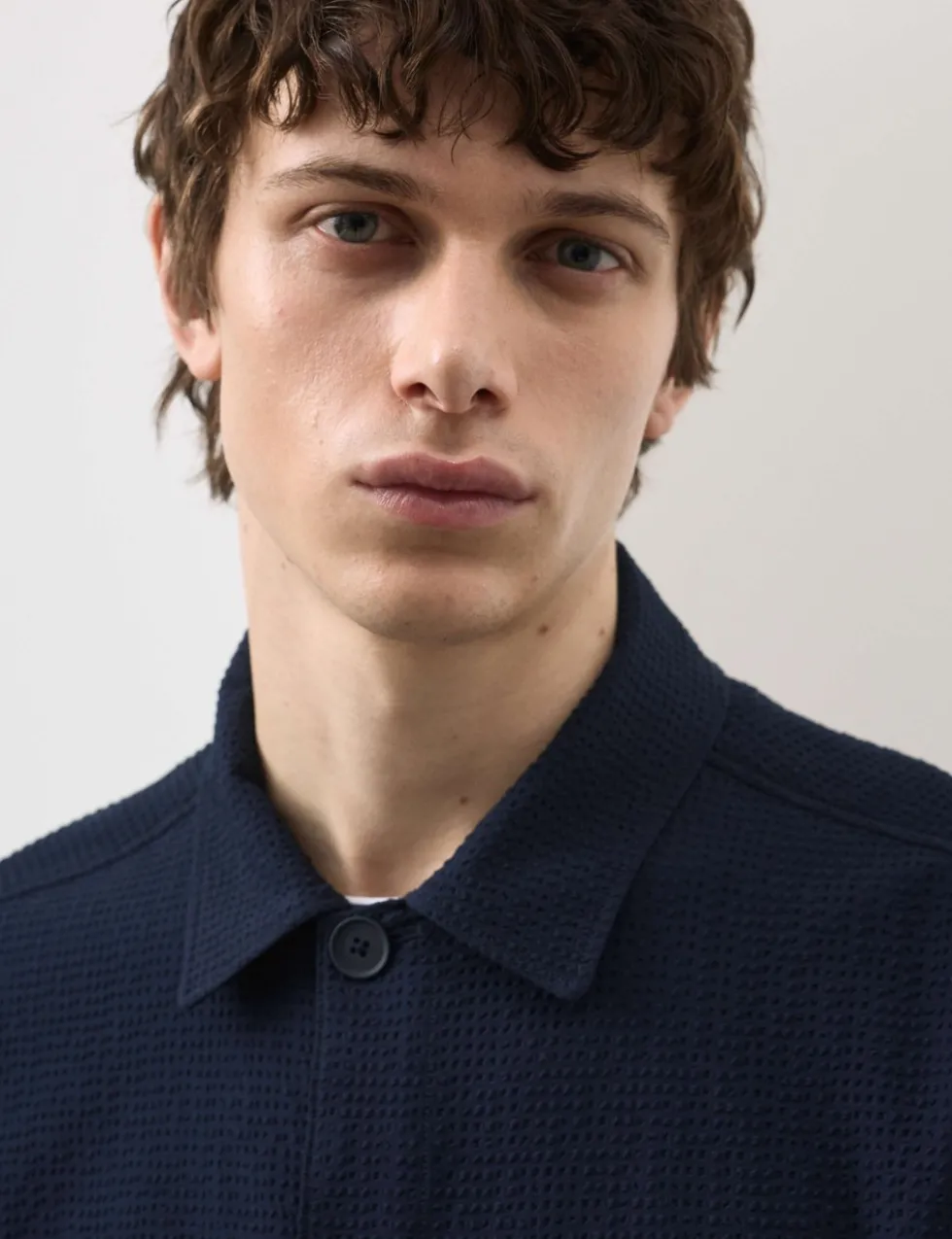 Seersucker Overshirt