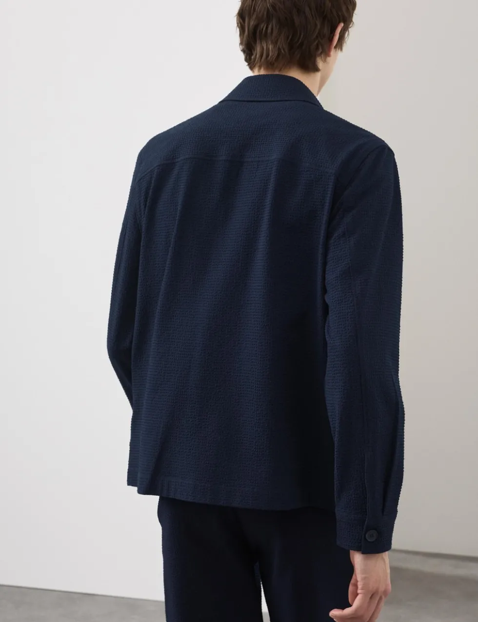Seersucker Overshirt