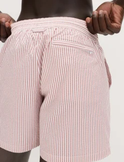 Seersucker Swim Shorts
