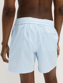 Seersucker Swim Shorts