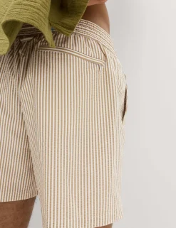 Seersucker Swim Shorts