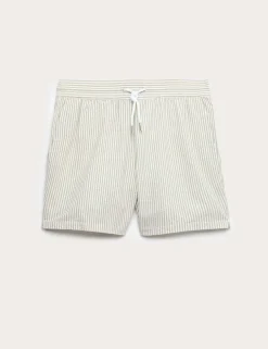 Seersucker Swim Shorts
