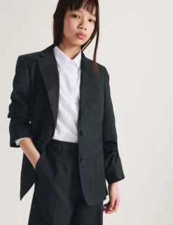 Senior Girls' Regular Fit School Blazer (9-18 Yrs)