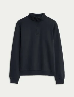 Senior Zip Neck Sweatshirt (10-16 Yrs)