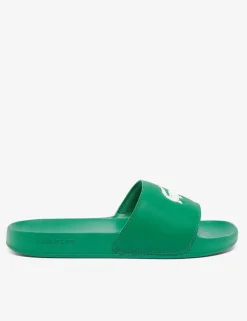 Serve Leather Slip On Pool Sliders